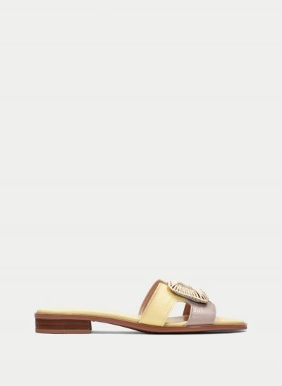 Hispanitas Sandalia Plana Yakarta Banana Taupe