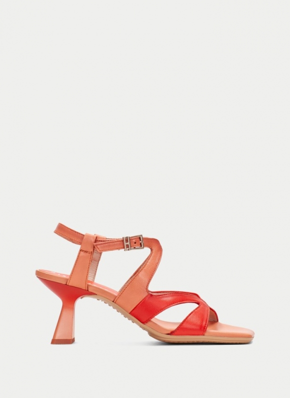 Hispanitas Sandalia Tacón Danielle Coral Scarlet