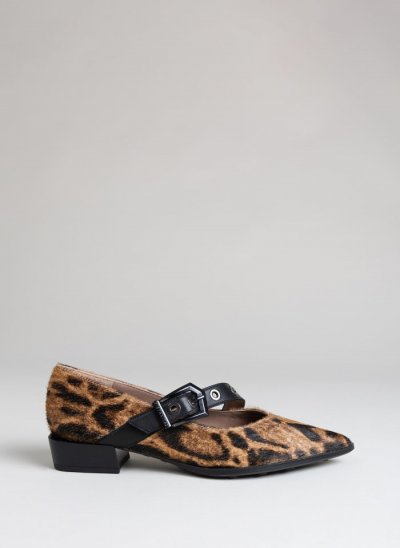 Hispanitas Bailarina Turin Leopardo Camel Negro