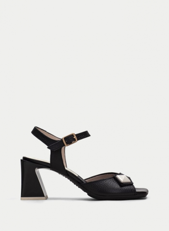 Hispanitas Sandalia Tacón Mallorca Negro Hispanitas Sandalia Tacón Mallorca Negro