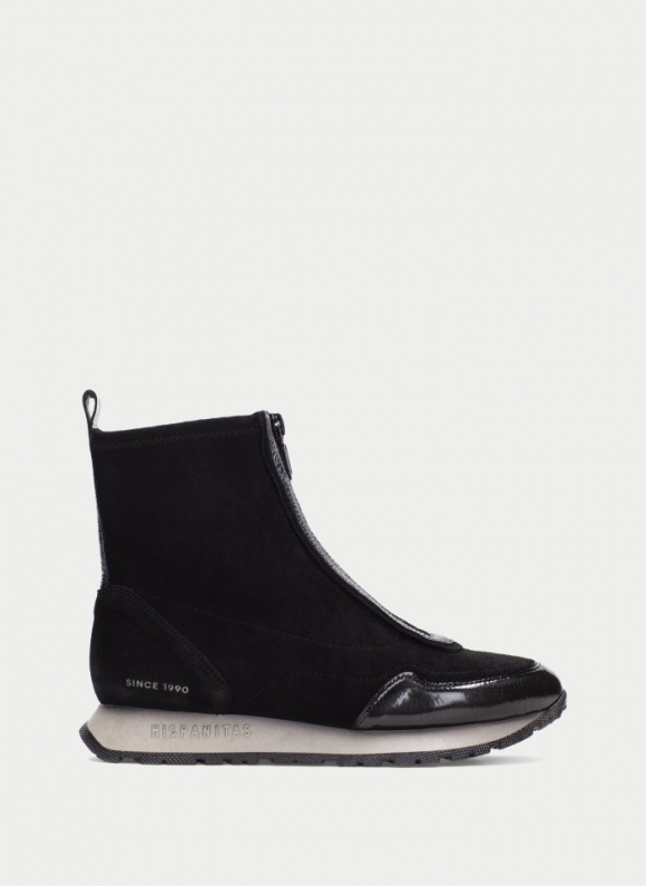 Hispanitas Botin Sport Kansas Negro Plomo