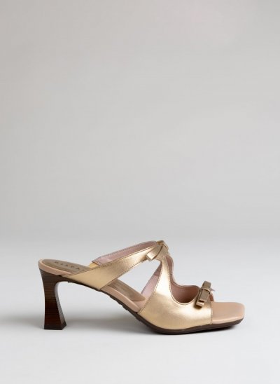 Hispanitas Sandalia Tacón Rosa Platino