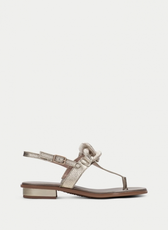 Hispanitas Sandalia Plana Ibiza Oro