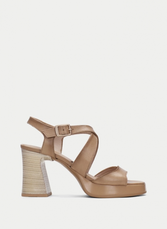 Hispanitas Sandalia Tacón Tahiti Desert