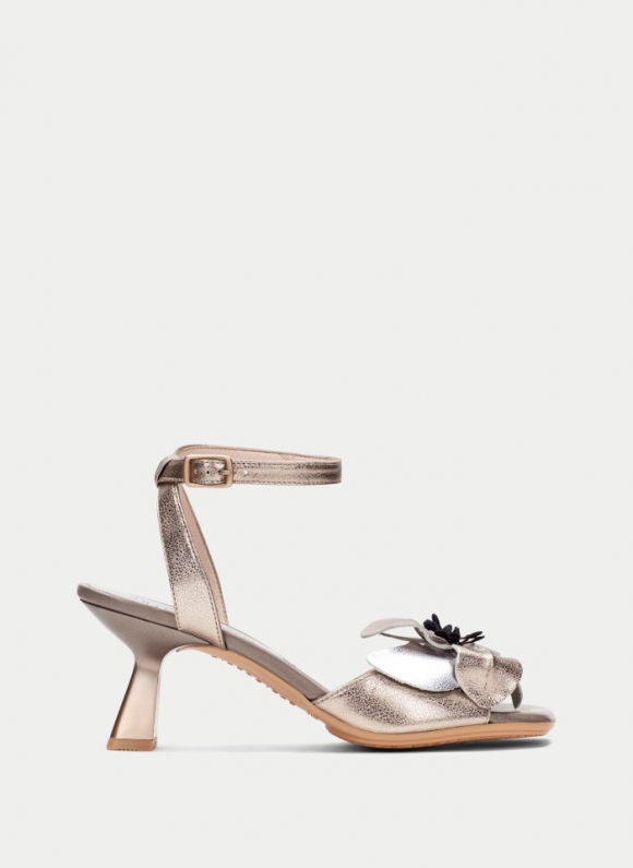 Hispanitas Sandalia Tacón Danielle Oro Hispanitas Sandalia Tacón Danielle Oro