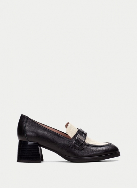 Hispanitas Mocasín Milan Negro Milk