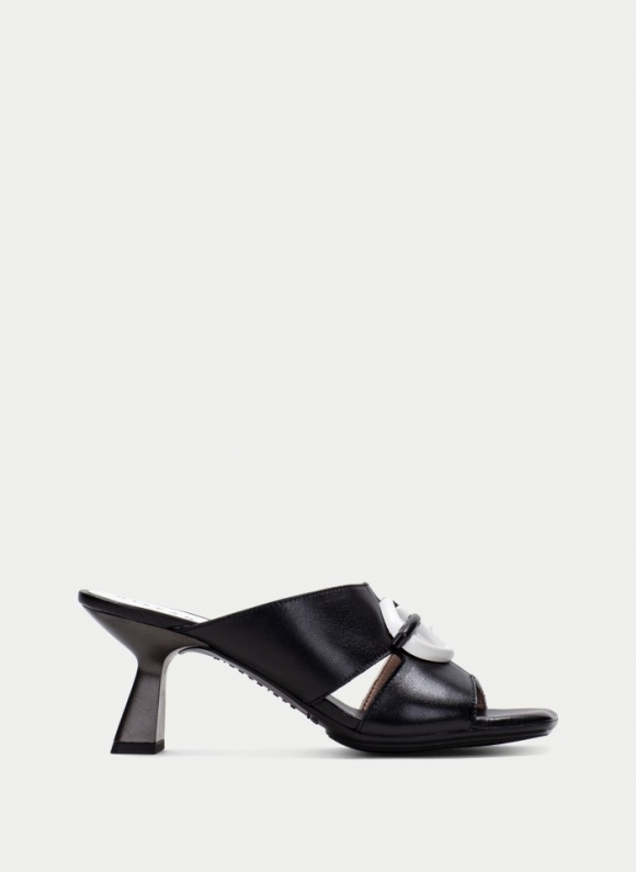 Hispanitas Sandalia Destalonada Danielle Negro Blanco