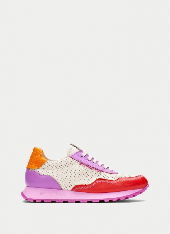 Hispanitas Deportivo Loira Rojo Crema Violet