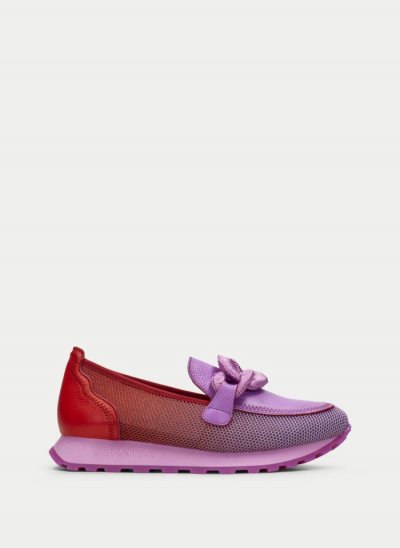Hispanitas Mocasín Sport Loira Violet Rojo