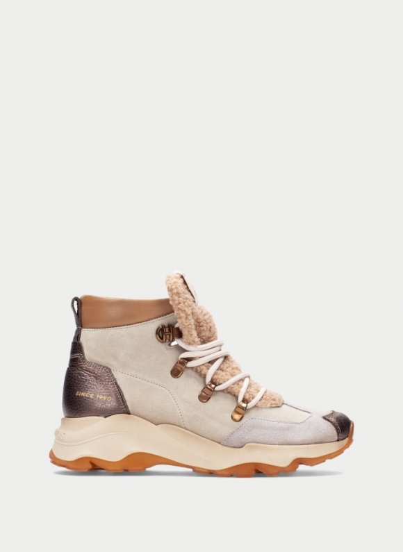 Hispanitas Botin Sport Nepal Crema Biscuit