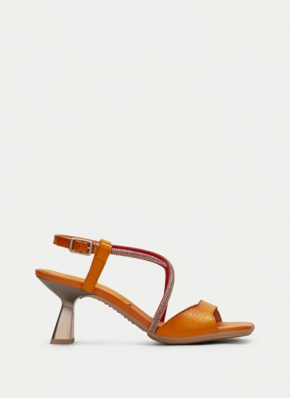 Hispanitas Sandalia Tacón Danielle Naranja Hispanitas Sandalia Tacón Danielle Naranja
