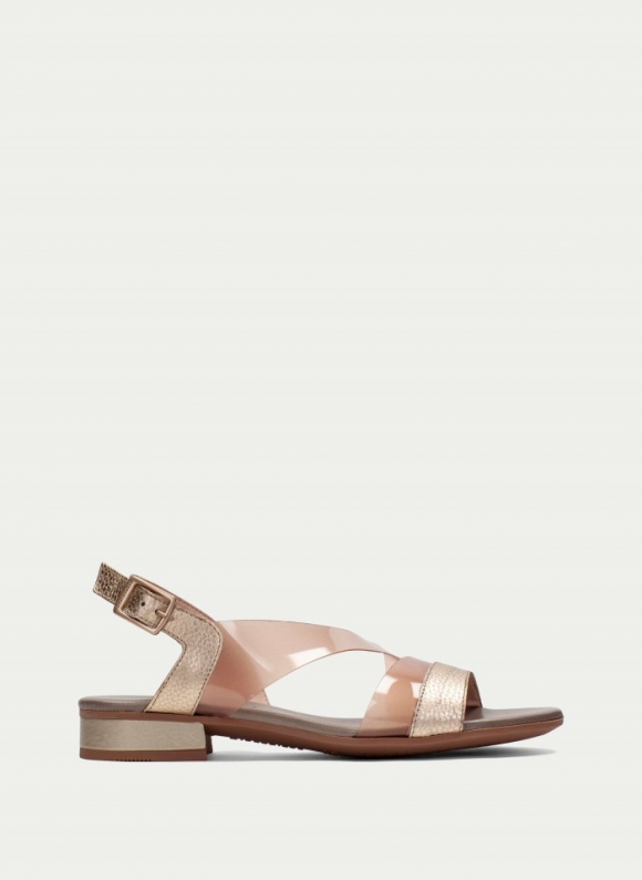 Hispanitas Sandalia Plana Lena Oro