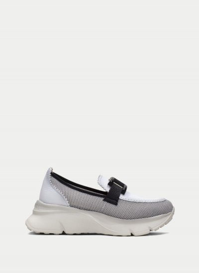 Hispanitas Mocasín Sport Hawai Blanco Negro