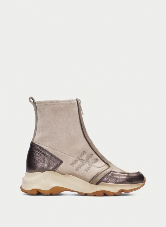 Hispanitas Botin Sport Nepal Crema Taupe