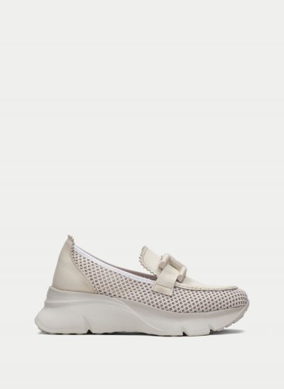 Hispanitas Mocasín Sport Hawai Crema