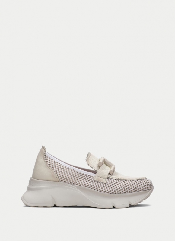 Hispanitas Mocasín Sport Hawai Crema