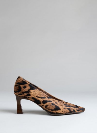 Hispanitas Salón Giorgia Leopardo Camel Negro