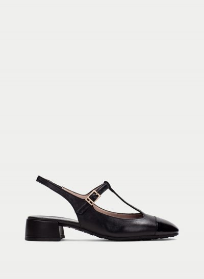 Hispanitas T Strap Oporto Negro