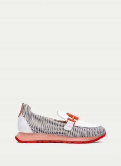 Hispanitas Mocasín Sport Kansas Blanco Coral Hispanitas Mocasín Sport Kansas Blanco Coral