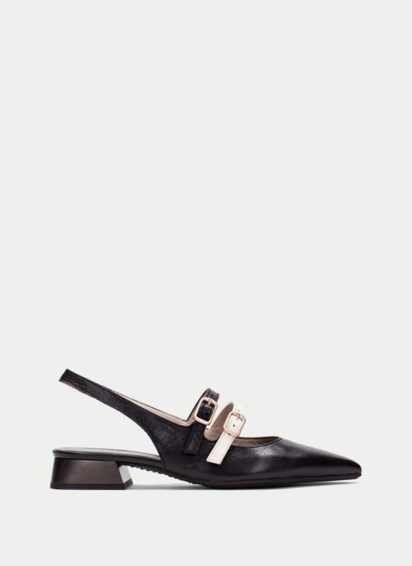 Hispanitas Zapato Plano Dali Negro