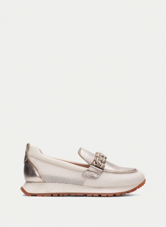 Hispanitas Mocasín Sport Kansas Latte Cava