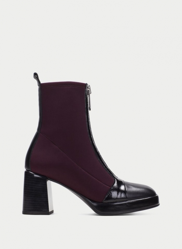 Hispanitas Botín Tokio Negro Vino Hispanitas Botín Tokio Negro Vino