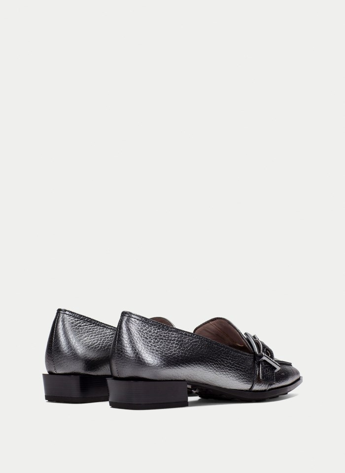 Hispanitas Mocasín Turin Plomo