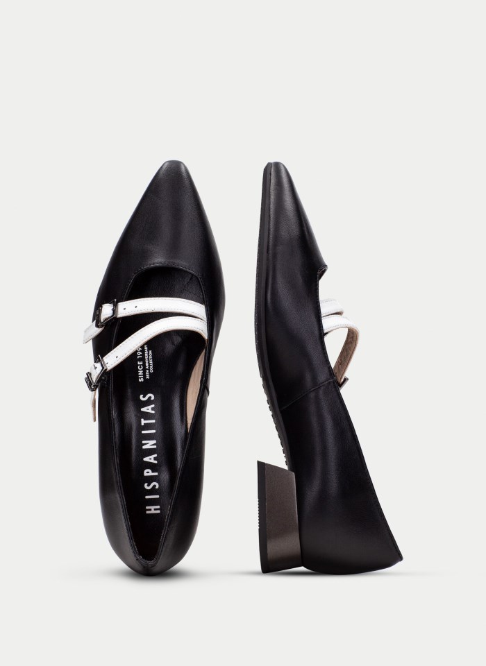 Hispanitas Zapato Plano Dali Negro