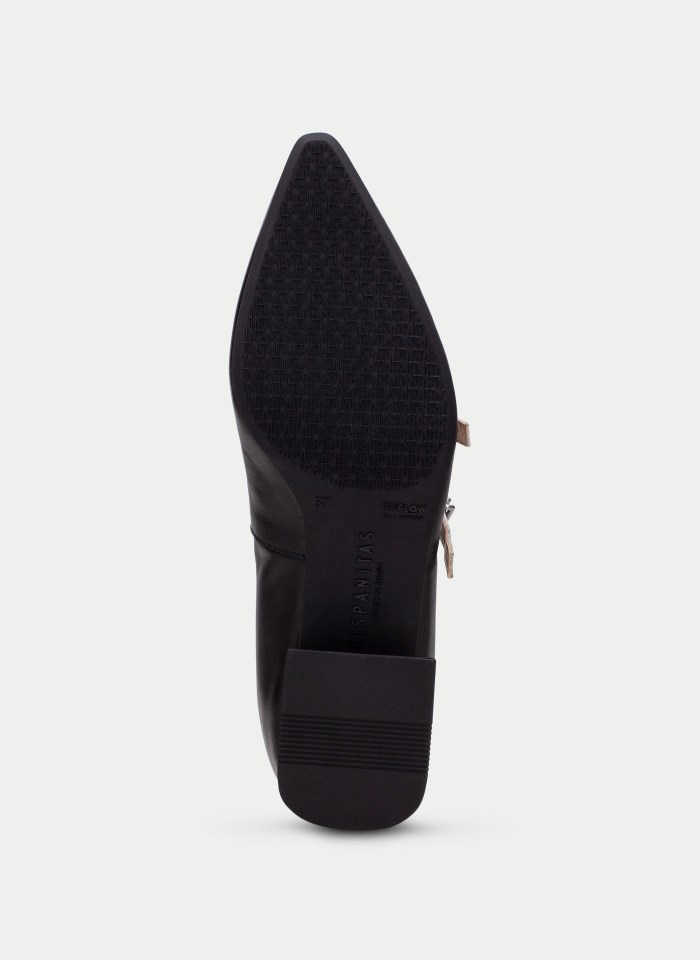 Hispanitas Zapato Plano Dali Negro