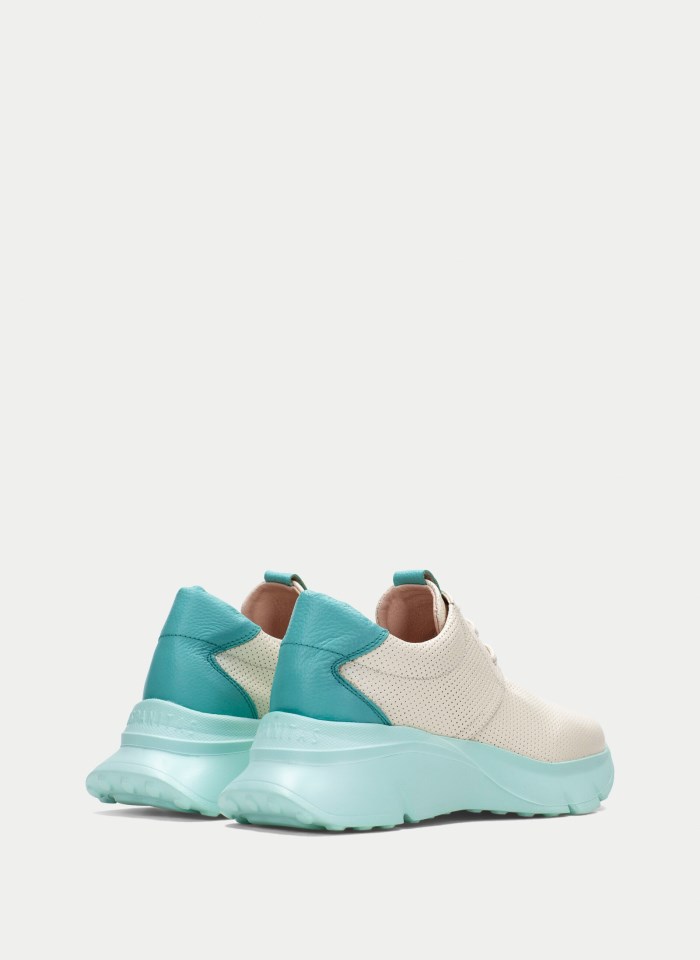 Hispanitas Deportivo Hawai Crema Aguamarina