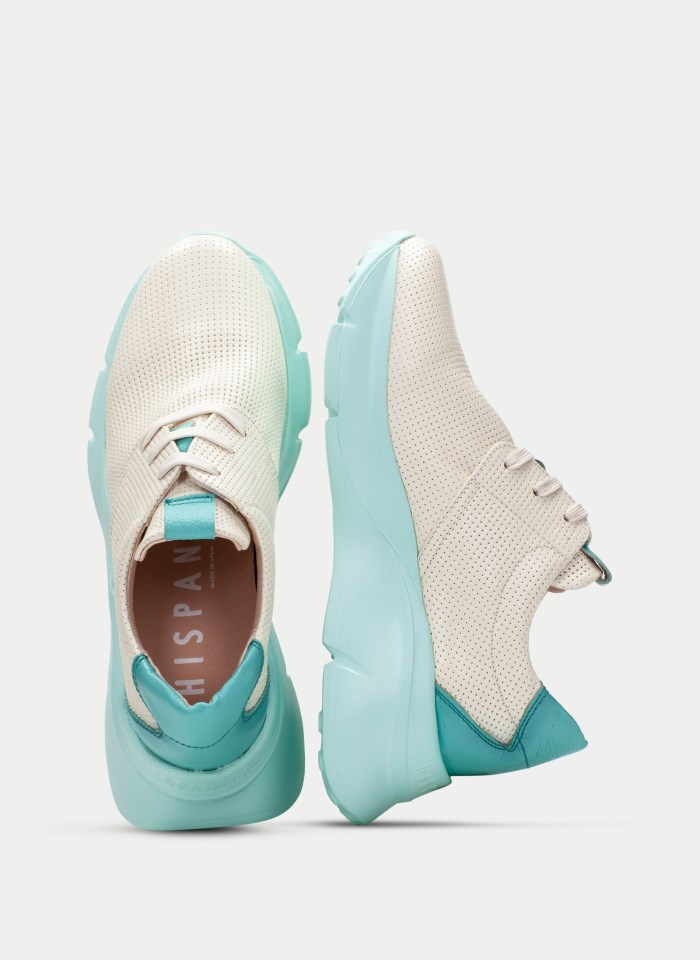 Hispanitas Deportivo Hawai Crema Aguamarina