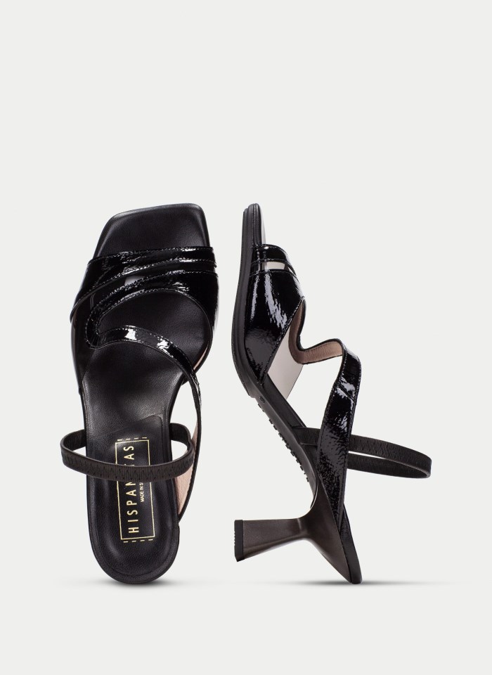 Hispanitas Sandalia Tacón Danielle Negro