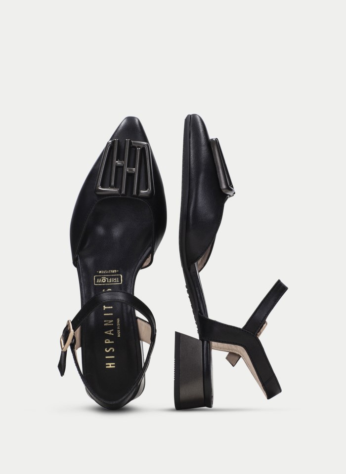Hispanitas Zapato Plano Dali Negro