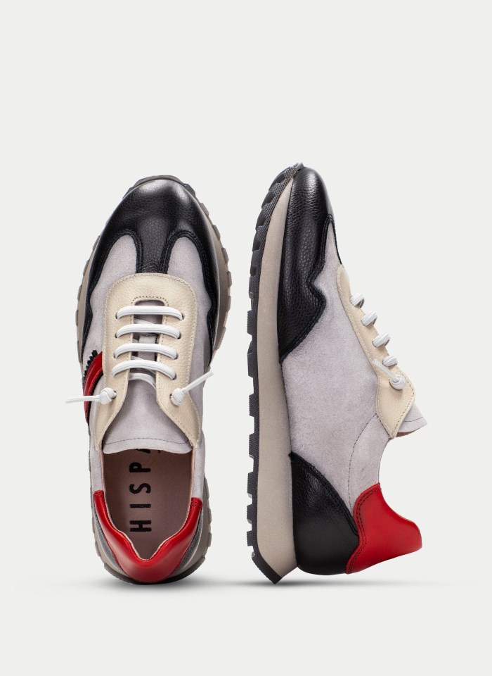 Hispanitas Deportivo Loira Negro Gris Rojo