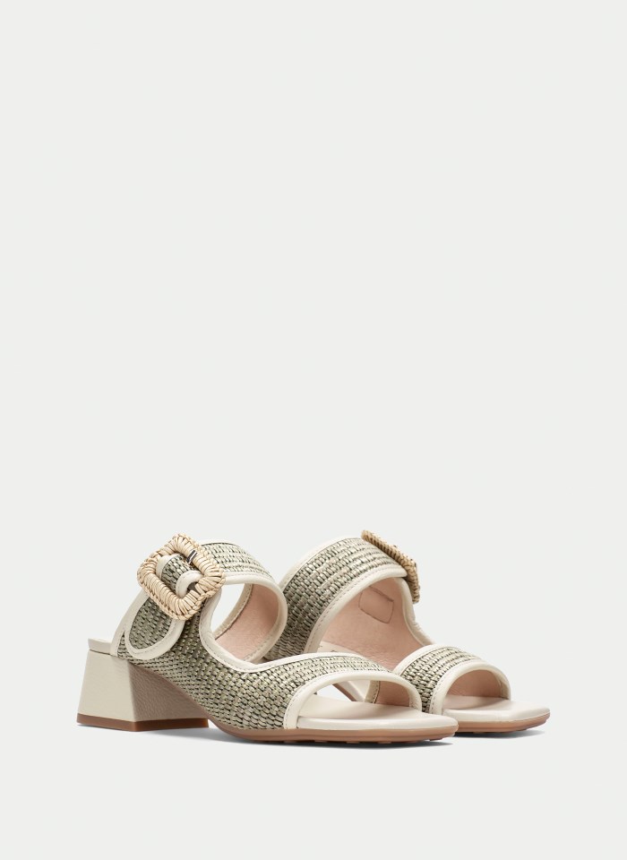 Hispanitas Sandalia Destalonada Dallas Eucalipto