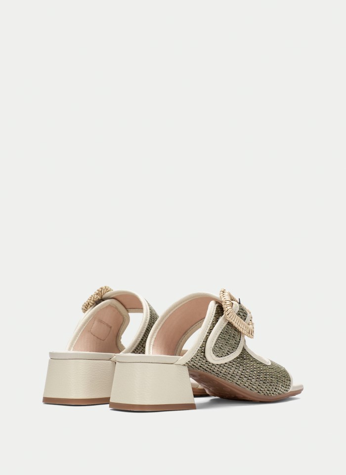 Hispanitas Sandalia Destalonada Dallas Eucalipto