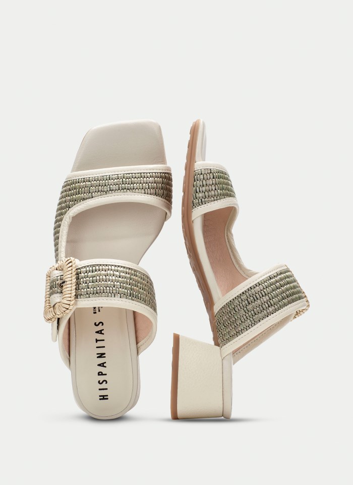 Hispanitas Sandalia Destalonada Dallas Eucalipto