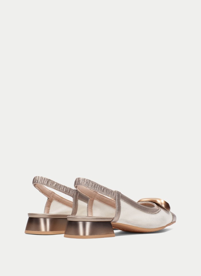 Hispanitas Zapato Plano Dali Blanco Cava