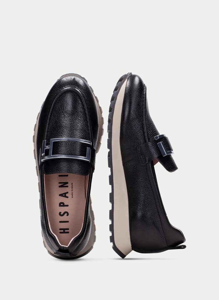 Hispanitas Mocasín Sport Loira Negro