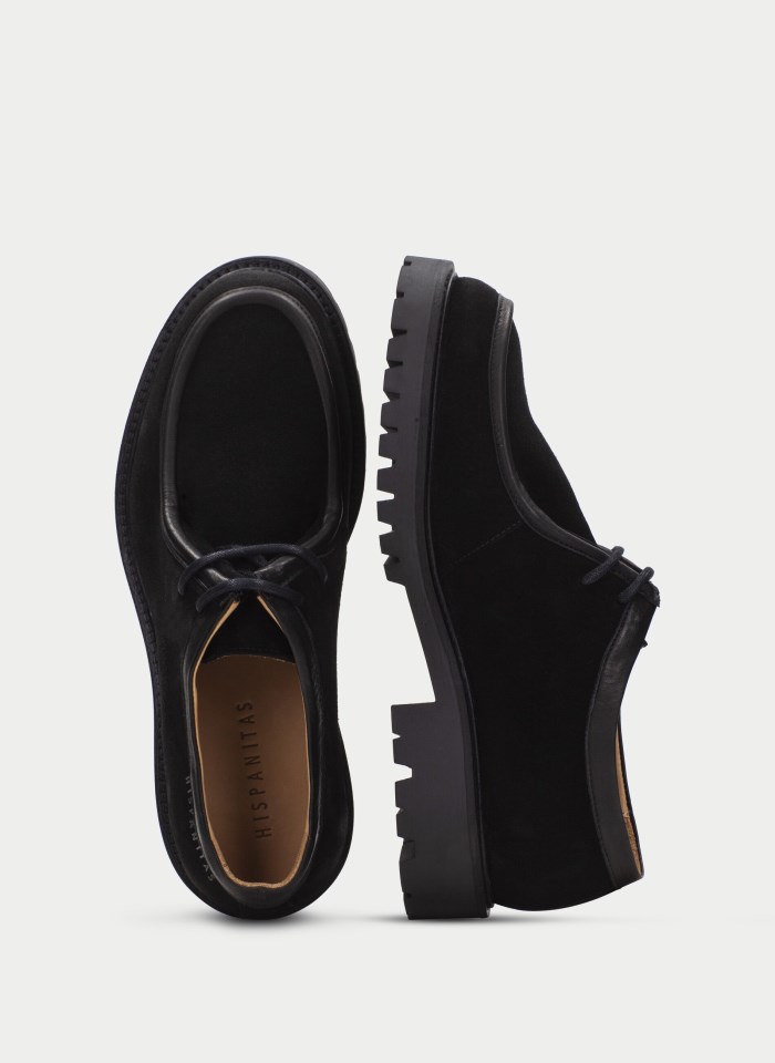 Hispanitas Wallabee Negro