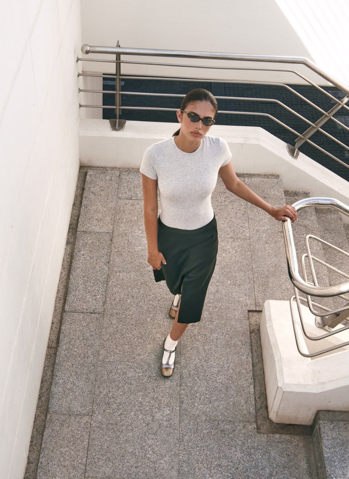 Hispanitas T Strap Manila Oro Acero