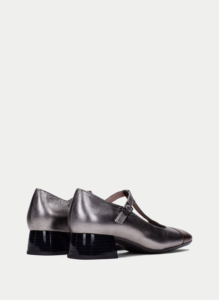 Hispanitas T Strap Manila Oro Acero