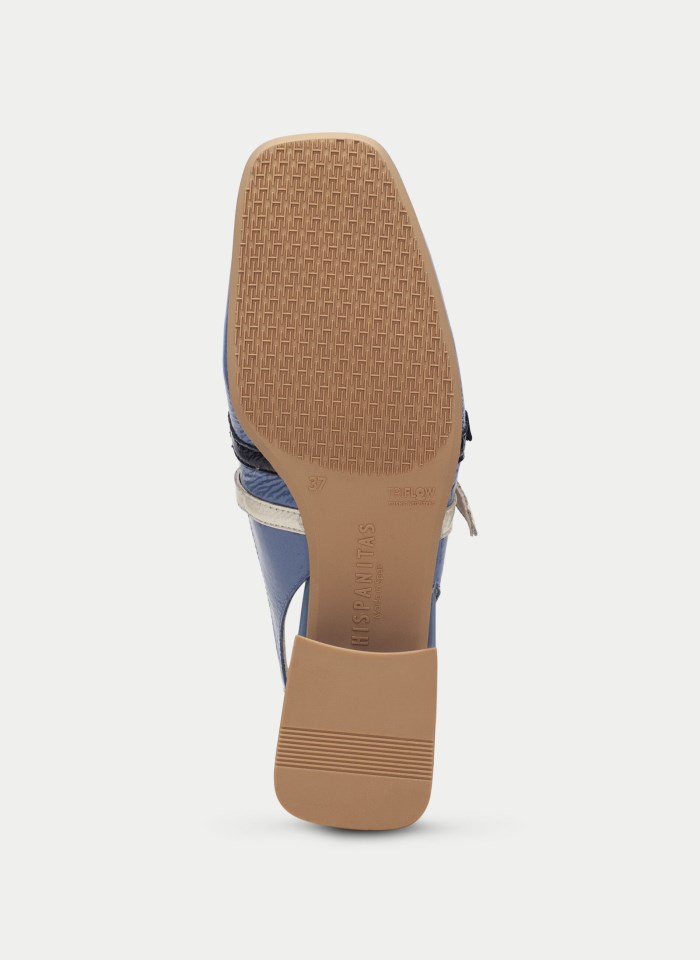 Hispanitas Zapato Plano Aruba Azure