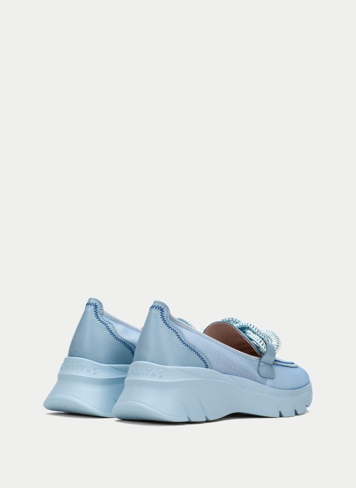 Hispanitas Mocasín Sport Habana Celeste