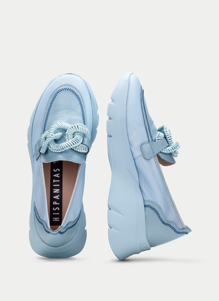 Hispanitas Mocasín Sport Habana Celeste