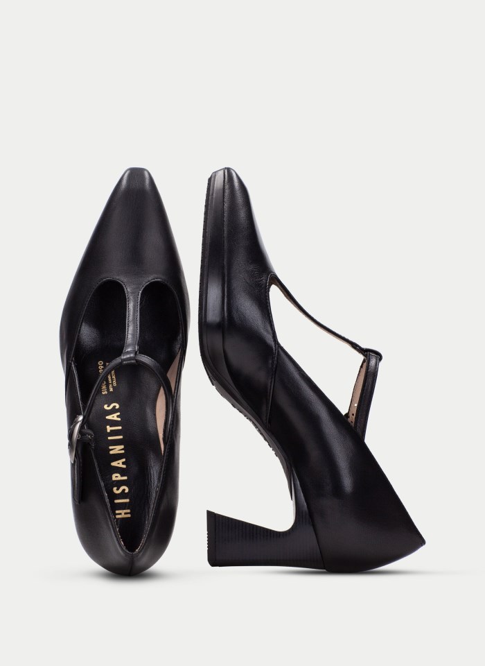 Hispanitas T Strap Atlanta Negro