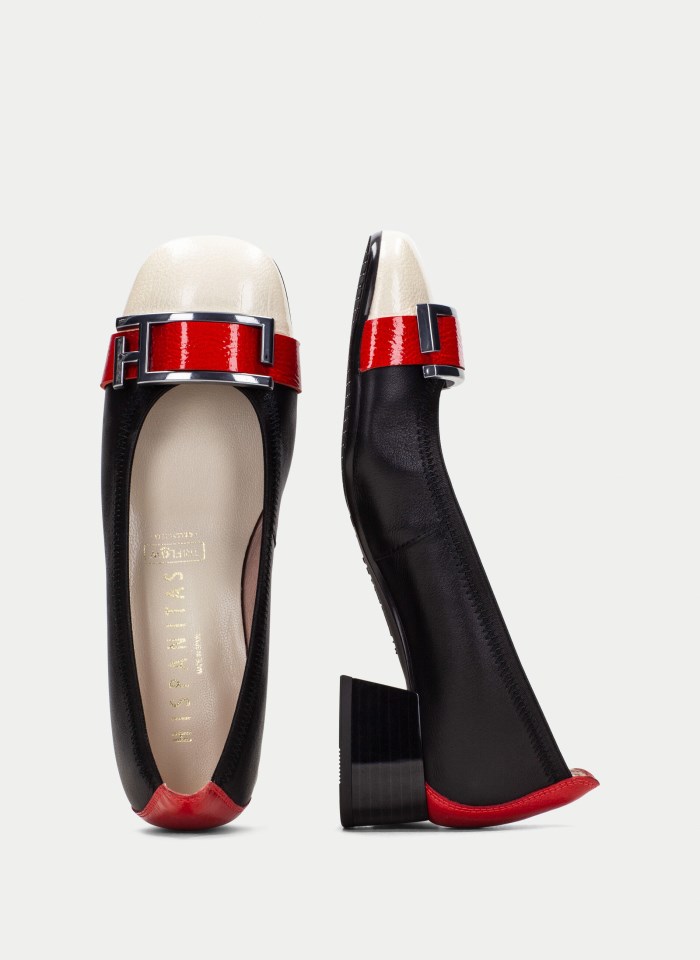 Hispanitas Bailarina Manila Negro Milk Rojo