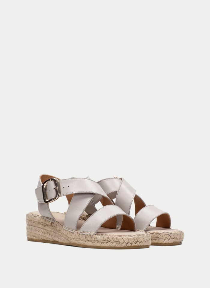 Hispanitas Espadrilles Yute Gris