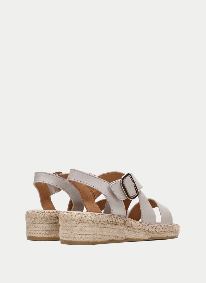 Hispanitas Espadrilles Yute Gris