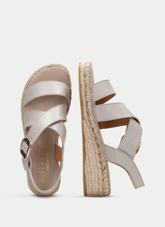 Hispanitas Espadrilles Yute Gris